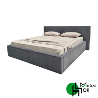 Ліжко-подіум MiroMark Дуо 160x200 підйомне з каркасом, графіт