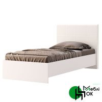 Ліжко MiroMark Фемілі 90х200 см з каркасом, біле
